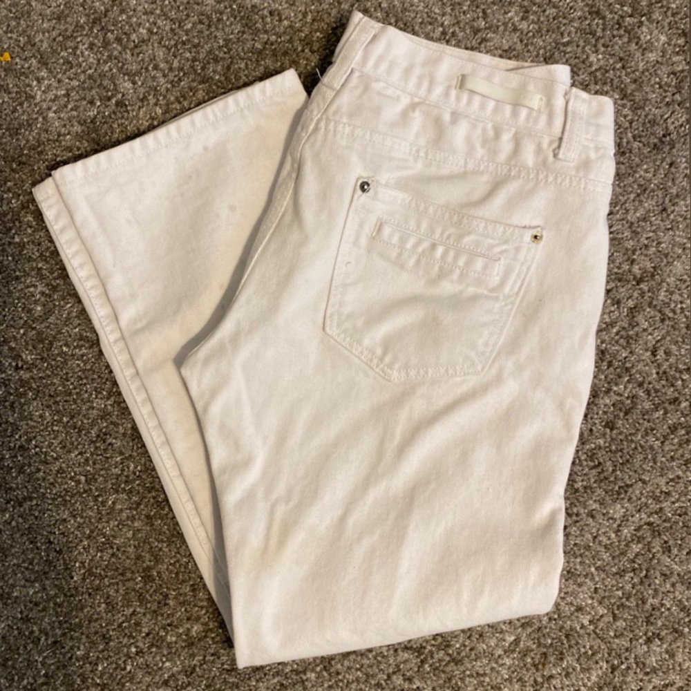 White jeans